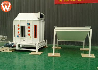 Opération facile de basse de résistance thermique de contre-courant de granule du refroidisseur 1-2 capacité de t/h